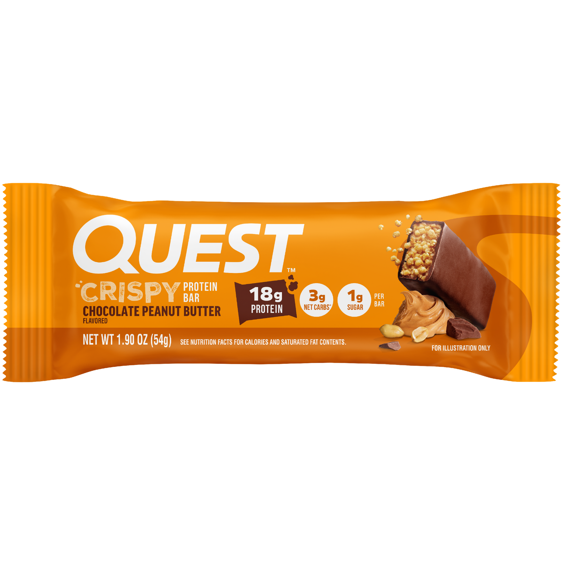 chocolate-peanut-butter-crispy-hero-protein-bars-b6 400094_QN_USA_Pkg_Crispy_ProteinBar_CPB_Wrapper_3D_Front_Force.png
