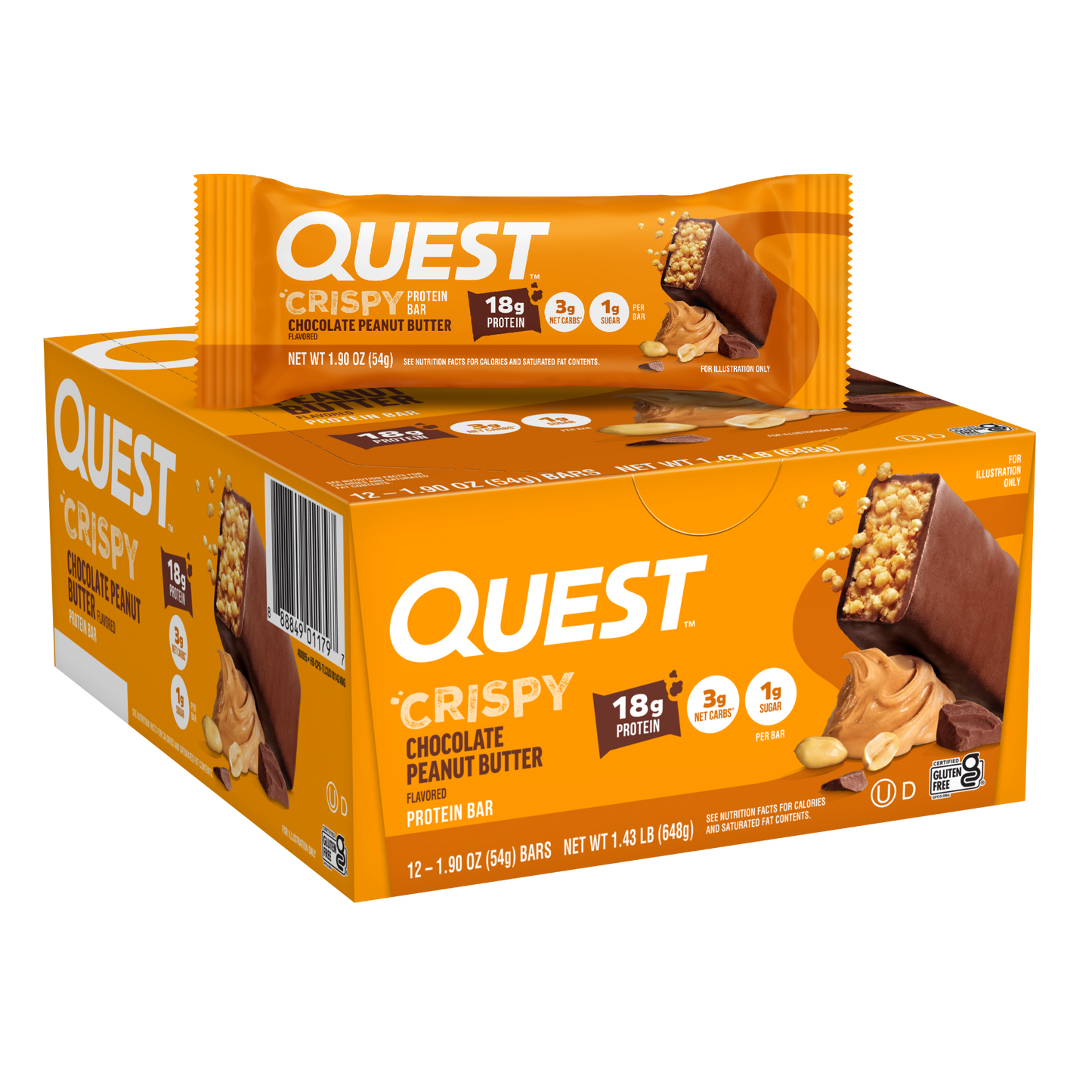 chocolate-peanut-butter-crispy-hero-protein-bars-b6 400095_QN_USA_Pkg_Crispy_ProteinBar_CPB_12ctCarton_3D_Composite_Force.png