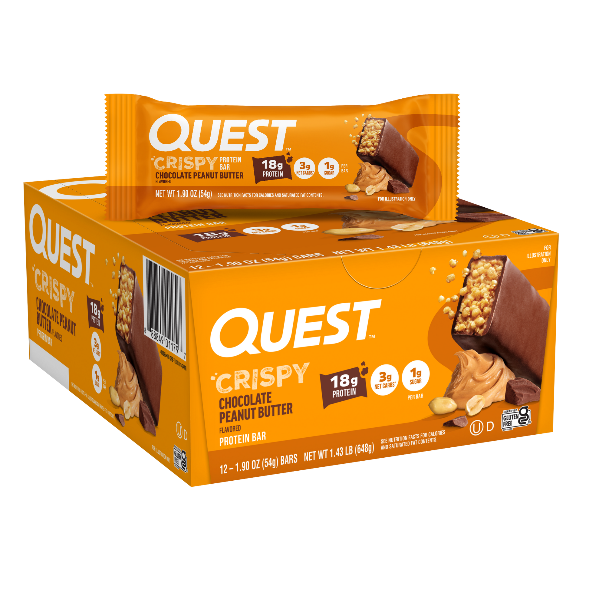chocolate-peanut-butter-crispy-hero-protein-bars-b6 400095_QN_USA_Pkg_Crispy_ProteinBar_CPB_12ctCarton_3D_Composite_Force.png